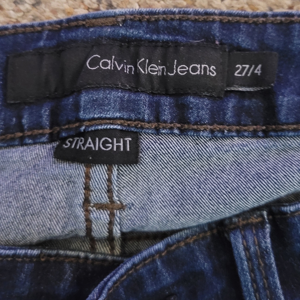 Calvin Klein jeans, size 4 straight